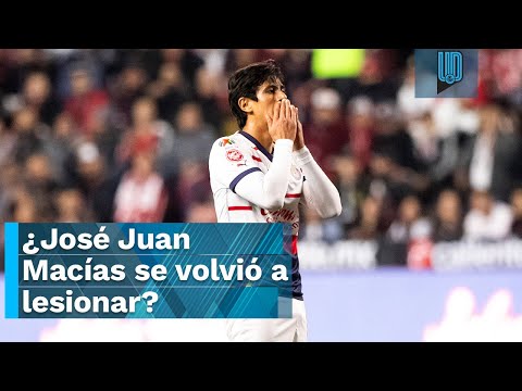 José Juan Macías no concentró con Chivas por problemas musculares