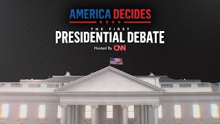 Watch Live: Biden and Trump face off in first 2024 presidential debate, hosted by CNN