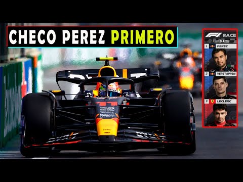 ASÍ REACCIONA PRENSA EUROPEA a VICTORIA de CHECO PEREZ GP AZERBAIYAN FORMULA 1 F1 BAKU