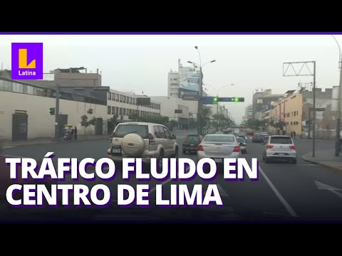 Protestas en Perú: menor cantidad de autos y poca afluencia de público en Centro de Lima