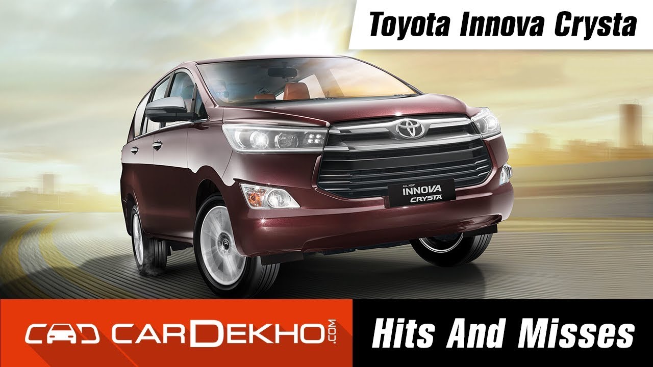 Toyota Innova Crysta Hits & Misses