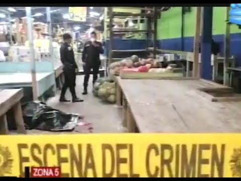 Presunto ladrón asesinado a tiros en Mercado La Palmita