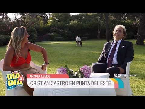 Andrea Lemos: Entrevista a Cristian Castro