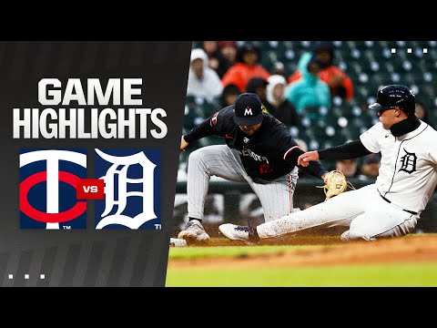 Twins vs. Tigers Game Highlights (4/12/24) | MLB Highlights