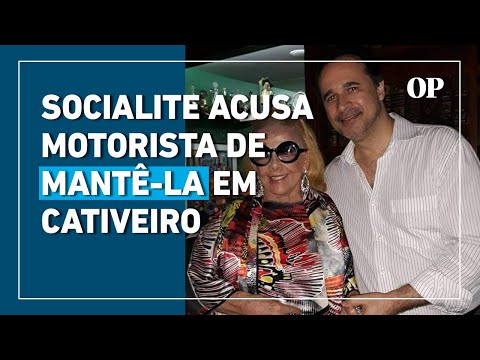 Socialite Regina Gonçalves acusa motorista de mantê-la em cativeiro durante 10 anos