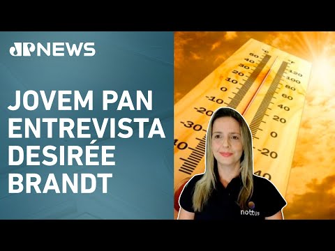 Inmet dispara alerta vermelho para onda de calor em São Paulo; meteorologista analisa