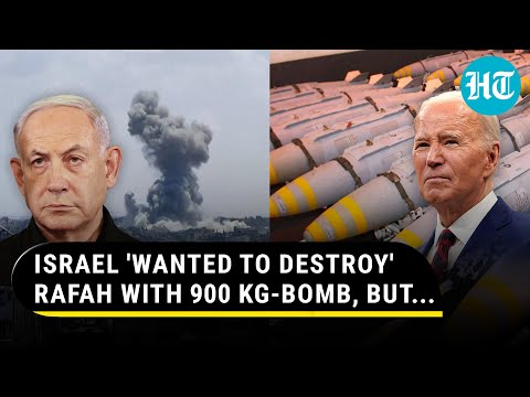 How U.S. 'Stopped' Israel From Using 900 KG-Bombs & JDAMs To Flatten Rafah | Report