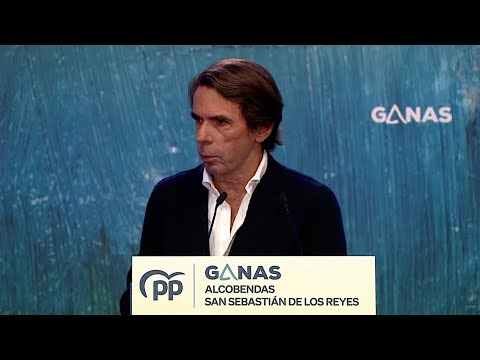 Aznar llama a concentrar el voto de centroderecha en el PP