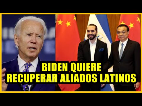 Gobierno Biden busca recuperar apoyo en países latinos aliados con China