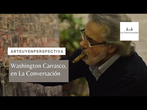 ArteUyEnPerspectiva: Washington Carrasco, músico pero también pintor, en La Conversación