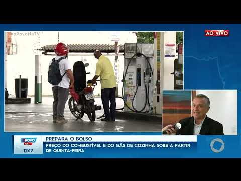 Preço do combustível e do gás de cozinha sobe a partir de quinta-feira - O Povo na TV