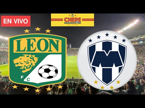 LEÓN VS MONTERREY EN VIVO Jornada 16 Liga MX Clausura 2024