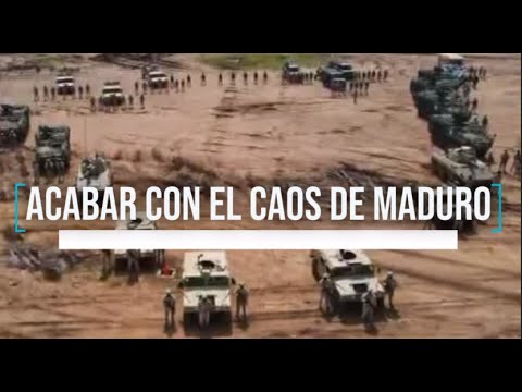 ACABAR con el caos de MADURO militares de EEUU con Colombia