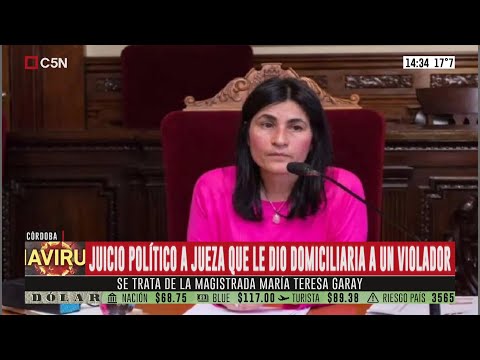Juicio político a María Teresa Garay, la jueza que le dio domiciliaria a un violador