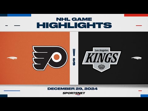 NHL Highlights | Flyers vs. Kings - December 29, 2024