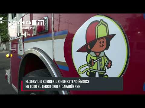 Salen camiones para nueva estación de bomberos en Terrabona, Matagalpa - Nicaragua