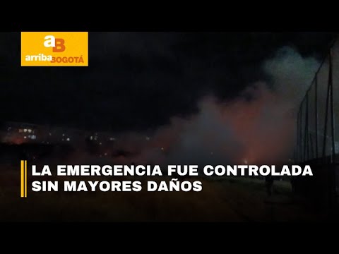 Incendio vegetal en Bosa sorprendió a la comunidad y generó emergencia en El Recreo | CityTv