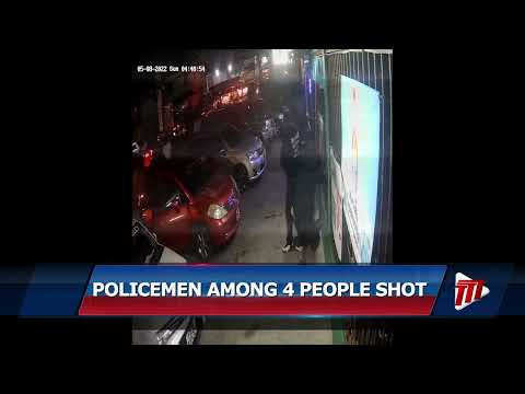 Policemen Among Four People Shot