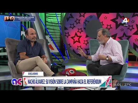 Algo Contigo - Nacho Álvarez y la campaña hacia el referéndum: Al Frente Amplio le falta liderazgo