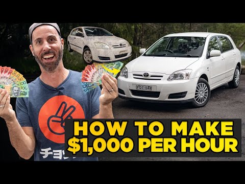 DIY Car Flipping: Transforming a Neglected Toyota Corolla for Profit