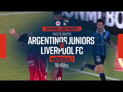 Argentinos VS. Liverpool FC - Copa CONMEBOL Libertadores 2023 - Fase de Grupos - FOX Sports PROMO