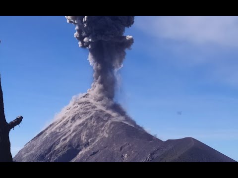 Alarma por segunda explosión en Volcán Pacaya
