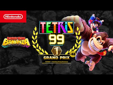 TETRIS® 99 x Donkey Kong Bananza – A ground-breaking Grand Prix!