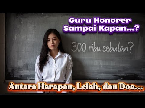 ASN, P3K Gaji Naik, Guru Honorer Masih Bertahan Dengan Harapan || Suara Curhat Malam Guru Honorer