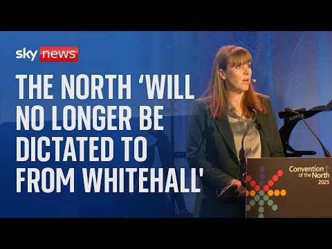 Angela Rayner pledges 'complete devolution in the North'