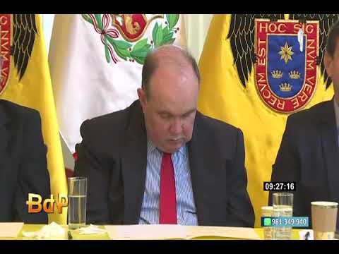 López Aliaga ofrece primera conferencia de prensa como alcalde de Lima (2/2)