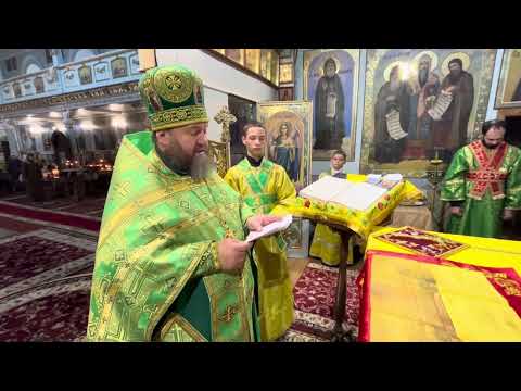 📿Божественна літургія у день пам'яті преподобного Іова,ігумена Почаївського.