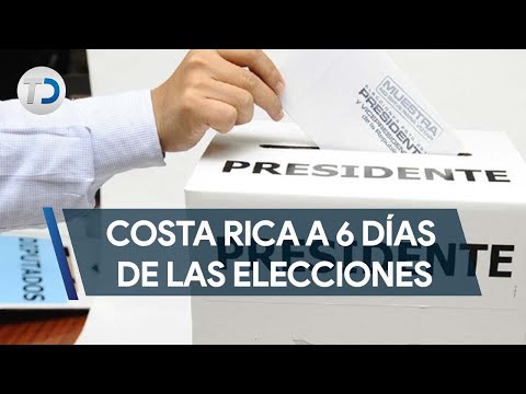 Costa Rica a 6 días de las elecciones