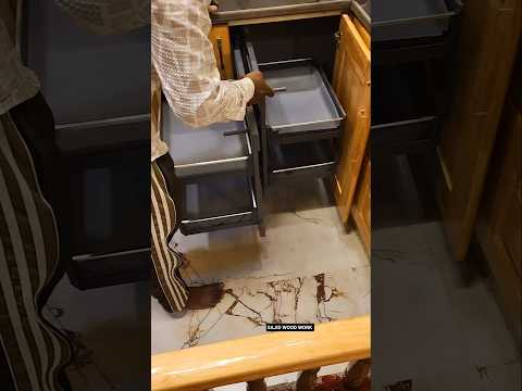 Magic corner design ebco mudular kitchen 😱👏#trending #viral #video @SAJID WOOD WORK