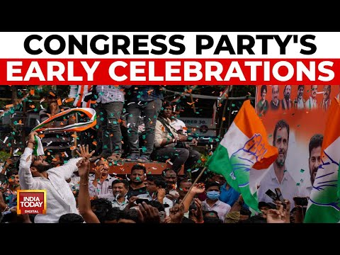 Congress Celebrates Early, Predicts Victory in Haryana and J&K | India Today