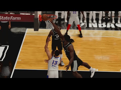 NBA 2K22 My CUHreer PS5 - Chasedown and Block Into Stands! EP 53