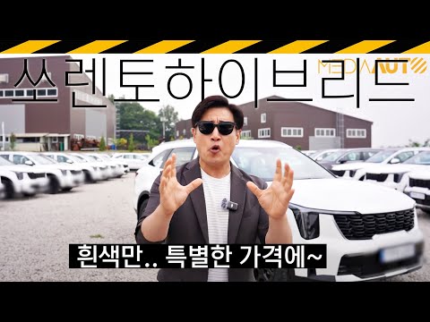 쏘렌토 하이브리드 '초특가'.. 흰색만! // 금융맨, 차원, 장기렌트, KB캐피탈