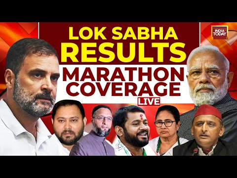 Rahul Kanwal LIVE: Lok Sabha Election 2024 Results LIVE | Mega Coverage By India Today LIVE