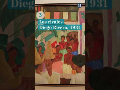 Conoce las pinturas de artistas como Frida Kahlo y Diego Rivera que más caras se han vendido #shorts