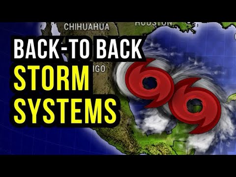 Two Tropical Storms Possible...