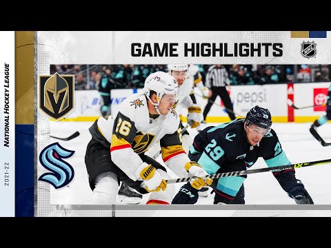 Golden Knights @ Kraken 4/1 | NHL Highlights 2022