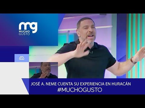 José A. Neme cuenta su impactante experiencia en un huracán