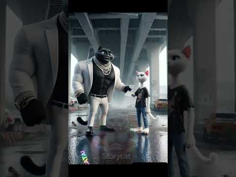 The unstabl life of the white cat 🐱#cat #katten #subscribe #shorts #viralvideo