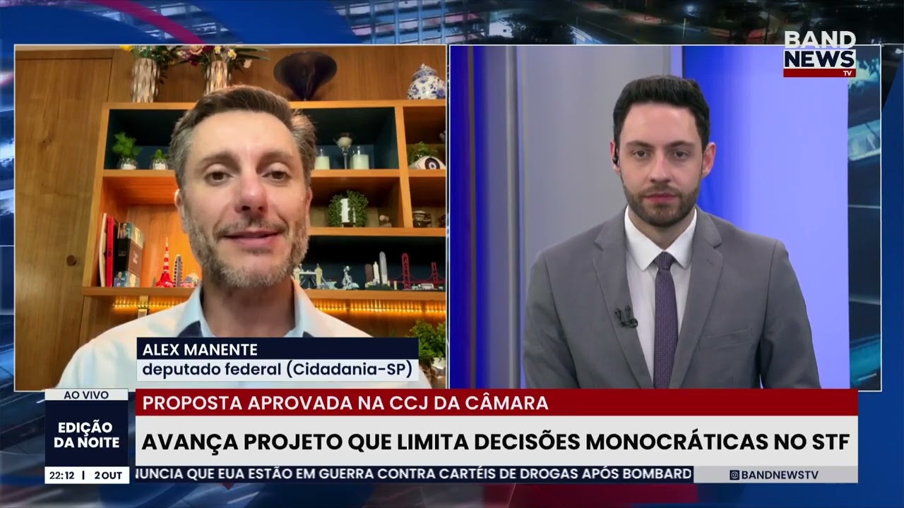 Avança projeto que limita decisões monocráticas no STF | BandNews TV