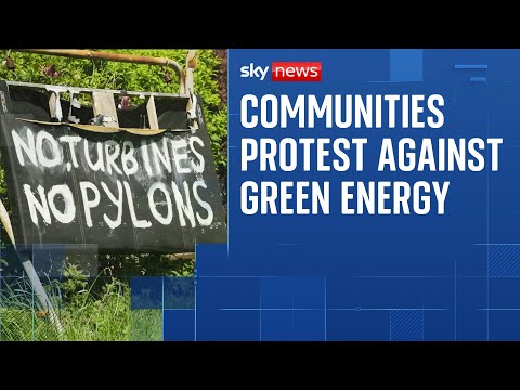 The communities fighting against green energy infrastructure in Devon and Wales