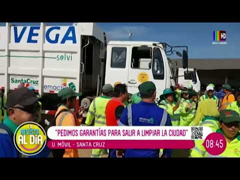 Los trabajadores de la basura piden garantías para trabajar