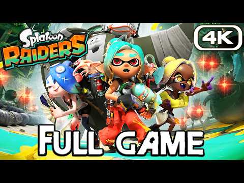 SPLATOON RAIDERS Gameplay Walkthrough FULL GAME (4K 60FPS) No Commentary