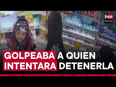 San Juan de Miraflores: capturan a mujer acusada de robar en farmacias