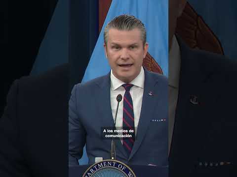 Hegseth: Esto no es lo que llaman una guerra de cambio de régimen