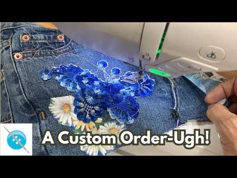Fretting Over a Custom Order.  I Hope She Likes It!