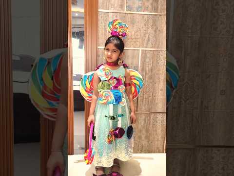 Fancy Dress Competition|| The Beautiful &Creative Candy Fairy#shortsfeed #shortsfeed #fancydress